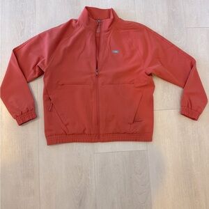 Beautiful new FIGS Sydney Scrub Jacket in S Spiced Cider